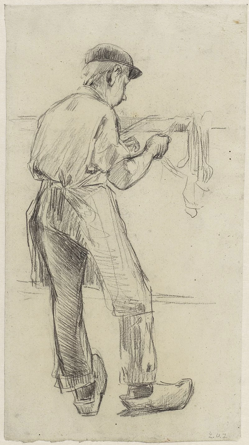 Ragazzo al lavoro in una tintoria di cotone - Rijksmuseum Amsterdam